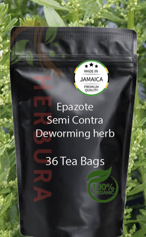 Epazote (Chenopodium ambrosioides) Tea Bags – Natural Deworming & Digestive Support